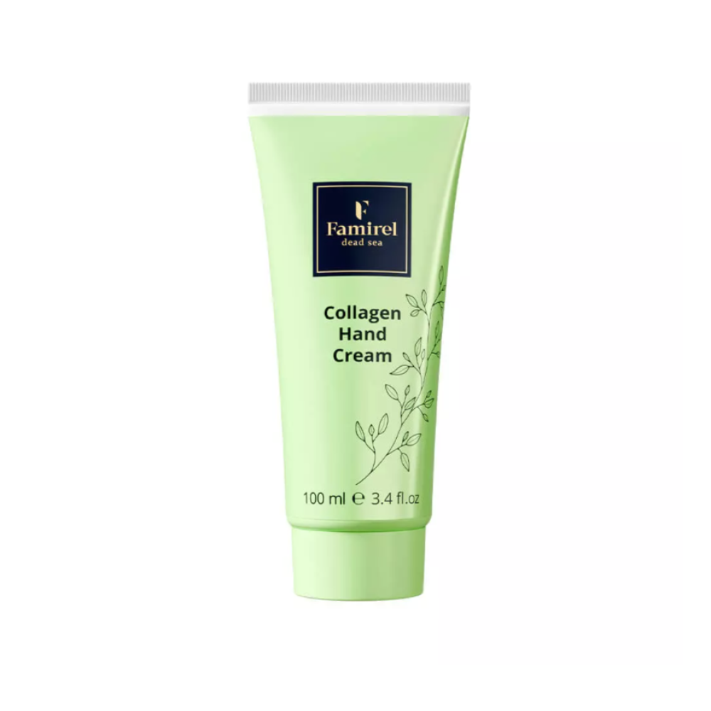 FAMIREL Collagen Hand cream - Roku krēms ar kolagēnu, 100ml (7290114085182)