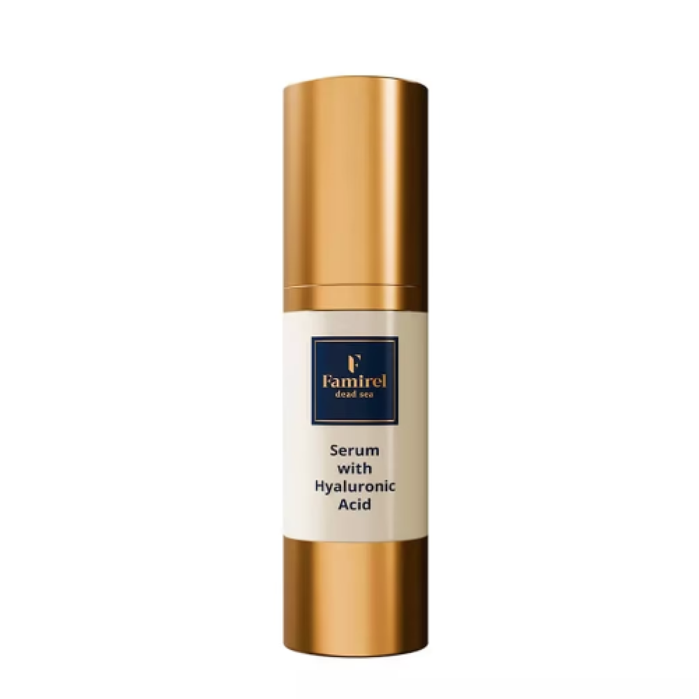 FAMIREL Face serum Hyaluronic Acid - Kolagēna serums sejai, 30ml (7290114085373)