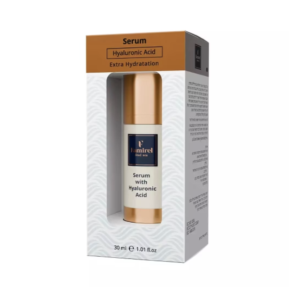 FAMIREL Face serum Hyaluronic Acid - Kolagēna serums sejai, 30ml (7290114085373)