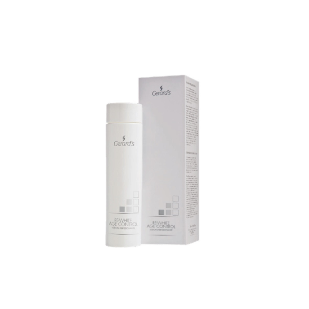GERARD'S RE-WHITE AGE CONTROL Lotion - Losjons sejai attīrošs, matējošs, līdzsvaro ādas pH, 200ml (RFAREW305)