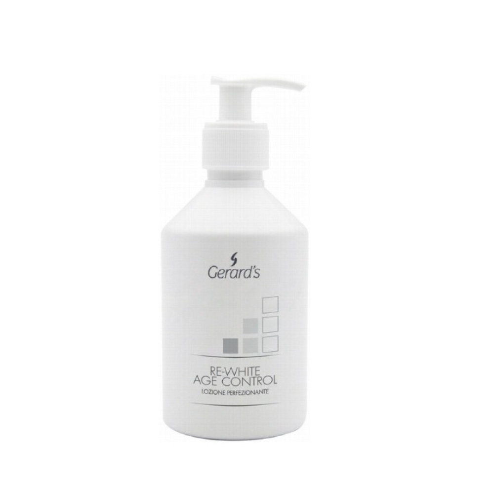 GERARD'S RE-WHITE AGE CONTROL Lotion - Losjons sejai attīrošs, matējošs, līdzsvaro ādas pH, 300ml (PFAREW578)