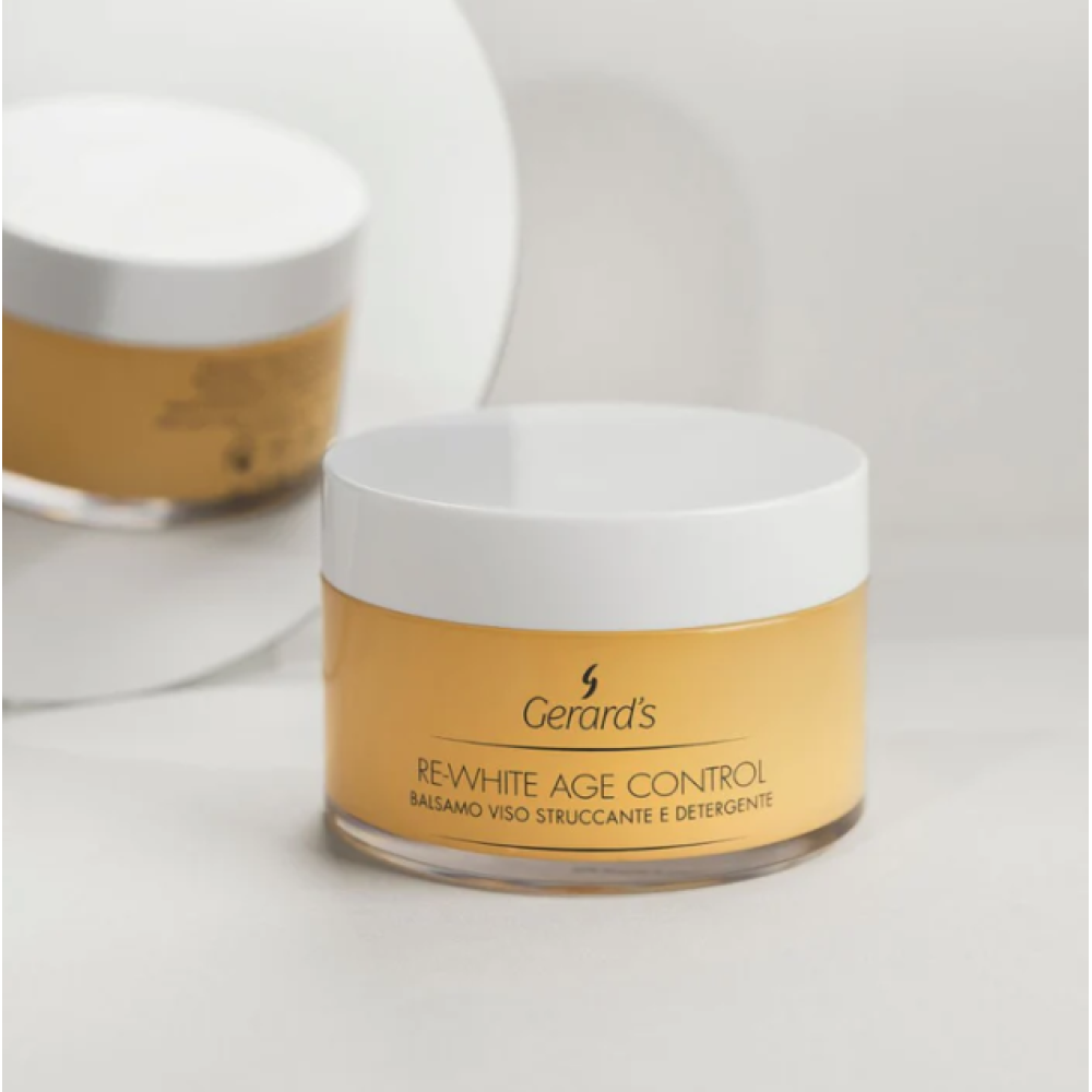 GERARD'S RE-WHITE AGE CONTROL MAKE-UP REMOVER AND CLEANSER - Balzams acīm, lūpām, sejai make-up noņemšanai un dziļai attīrīšanai, 150ml (RFAREW304)
