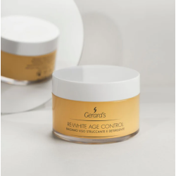 GERARD'S RE-WHITE AGE CONTROL MAKE-UP REMOVER AND CLEANSER - Balzams acīm, lūpām, sejai make-up noņemšanai un dziļai attīrīšanai, 150ml