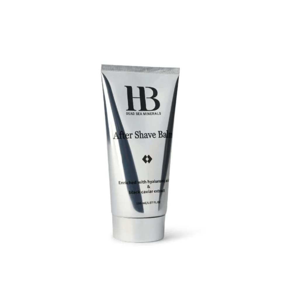 H&B After Shave Balm with Hyaluronic Acid & Black Caviar - Balzāms pēc skūšanas ar hialuronskābi un melnā kaviāra ekstraktu (H&B100140)