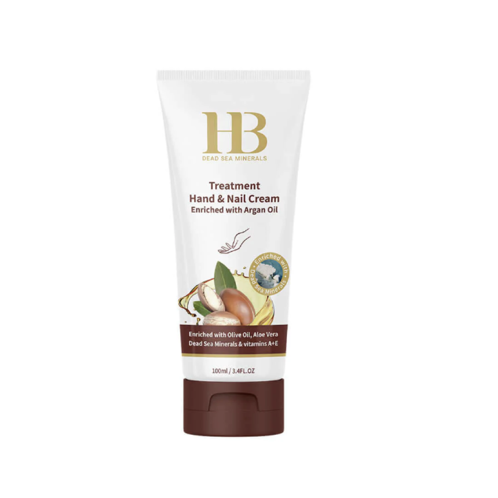 H&B Treatment Hands & Nails Cream enriched with Argan Oil - Krēms rokām un nagiem ar argāna eļļu, 100ml