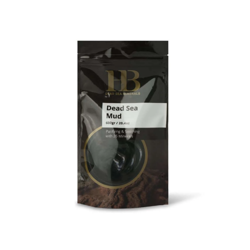 HEALTH&BEAUTY Natural Dead Sea Mud - Nāves jūras dubļi, 600gr.