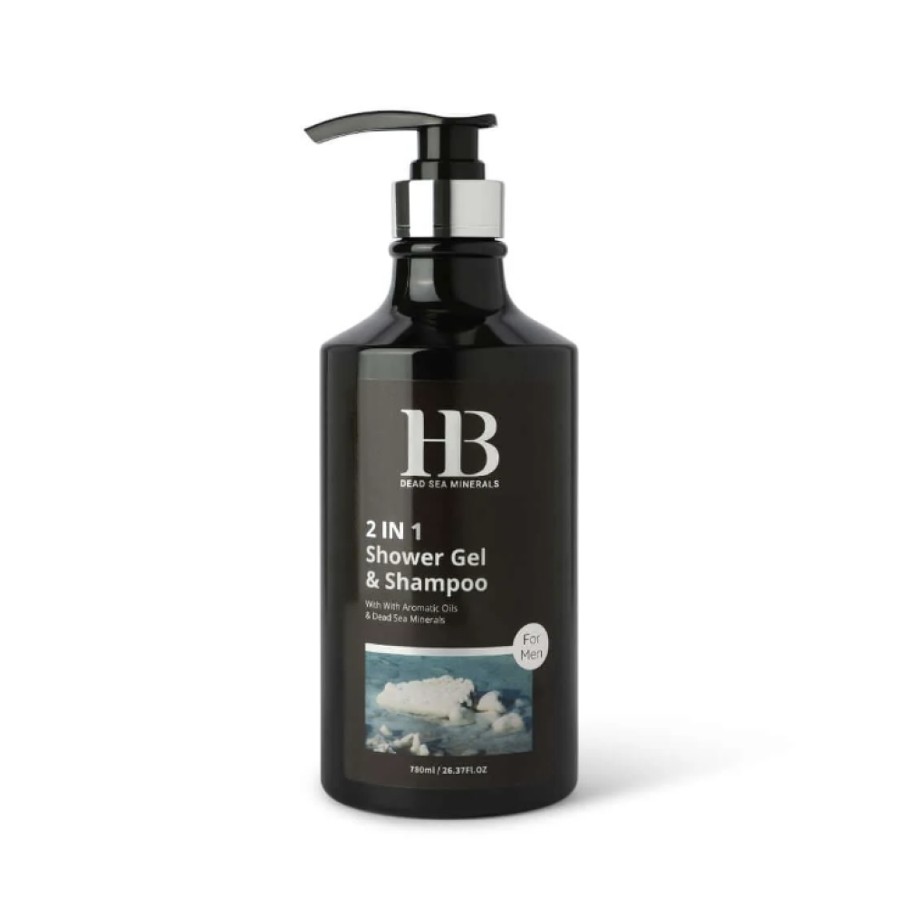 HEALTH&BEAUTY Shower Gel & Shampoo For Men - Dušas želeja&šampūns vīriešiem, 780ml