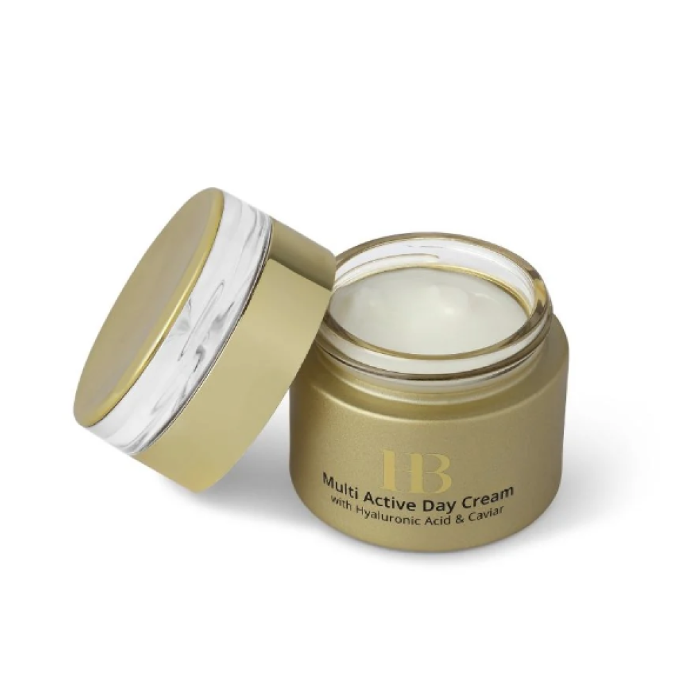 H&B PREMIUM LINE Multi-Active Day Cream with Hyaluronic acid and Caviar Extract - Aktīvs dienas sejas krēms ar hialuronskābi un kaviāra ekstraktu (H&Bday)