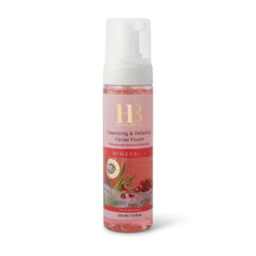 HEALTH&BEAUTY Cleansing&Relaxing Facial Foam Pomegranate extract & Aloe Vera - Attīrošas putas sejai, 225ml (H&B3763)