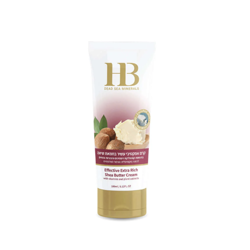 Health&Beauty Extra Rich Shea Butter Cream - Barojošs ķermeņa krēms ar šī sviestu, 180ml (H&B00027a)