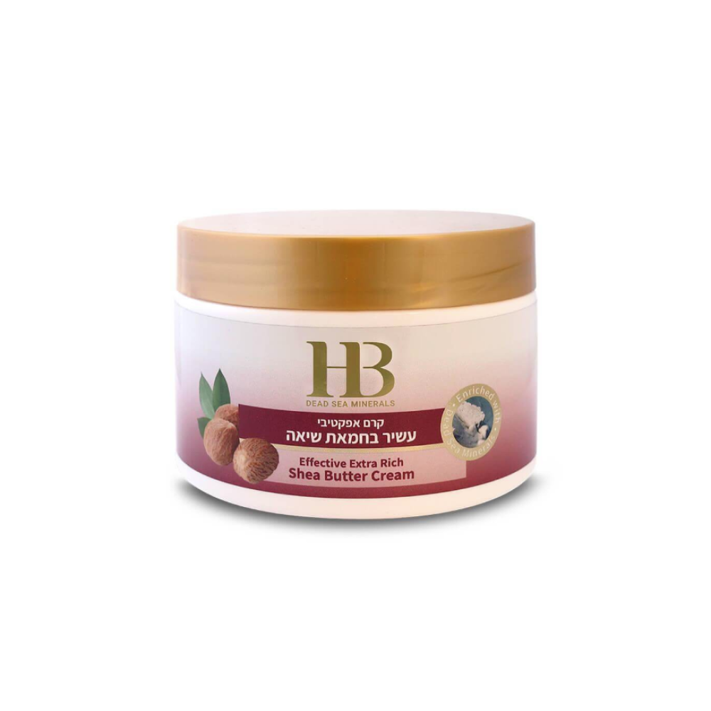 HEALTH&BEAUTY Extra Rich Shea Butter Cream - Barojošs ķermeņa krēms, ar šī sviestu, 350ml (H&B00027b)