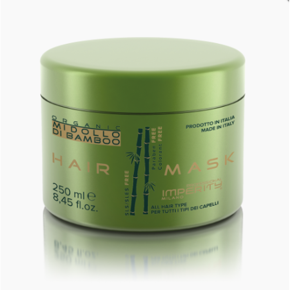 IMPERITY ORGANIC MI DOLLO DI BAMBOO mask - Matu maska ar bambusu ekstraktu, aminoskābēm un proteīniem, 250ml (BRL8482)