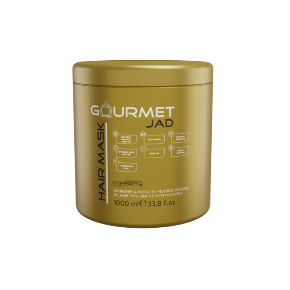 IMPERITY Gourmet JAD Perfume Cream Mask - Matu maska ar keratīnu un argāna eļļu, 1000ml (BRL6242-jad-mask)