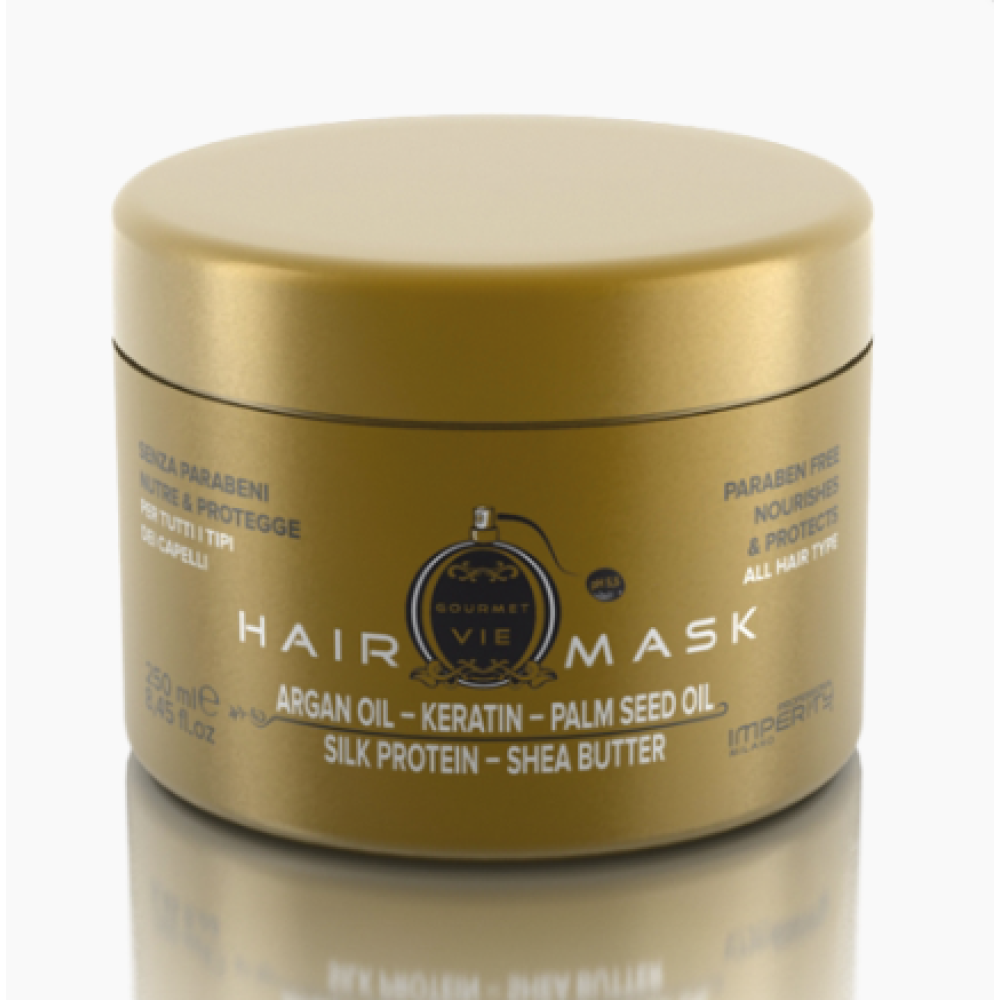 IMPERITY Gourmet Vie Mask - Matu maska ar argāna eļļu un keratīnu, 250ml (BRL6600)