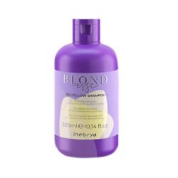 Inebrya Blondesse No-Yellow Shampoo - шампунь для осветлённых и седых волос, 300ml