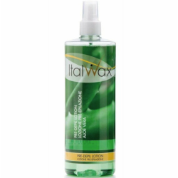 ItalWax PRE-DEPIL lotion ALOE VERA - Losjons pirms vaksācijas, ar alveju, 500ml