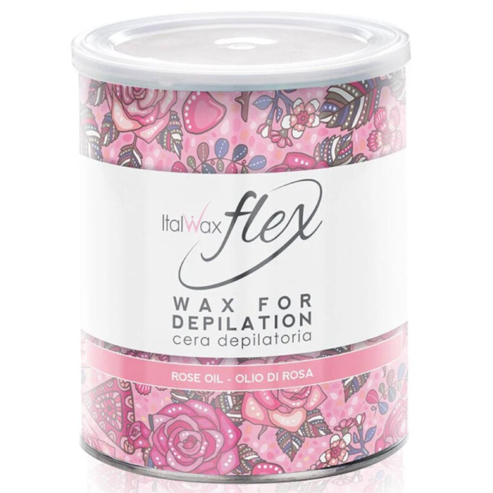ItalWax Flex Rose wax - Mīkstais vasks ar rozes eļļu, 800ml (02-1931)