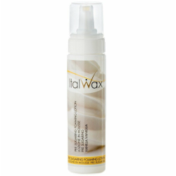 ItalWax Pre Sugaring Foaming Lotion Vanilla - Putošais Vanilla losjons pirms cukura depilācijas