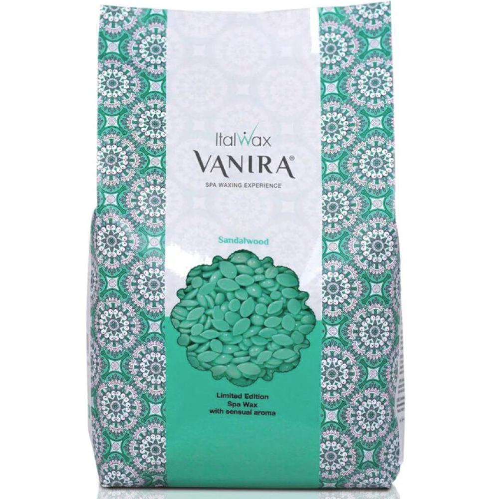 ItalWax VANIRA Sandal - Cietais vasks granulās ar sandalkoku, 1000gr. (nirvanasandal)