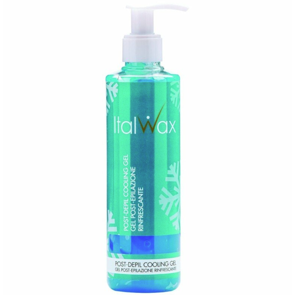 ItalWax After Wax Cooling gel - Atsvaidzinoša žēleja pēc vaksācijas, 250ml (CAWGCOOL250)