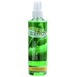 ItalWax PRE-DEPIL lotion ALOE VERA - Losjons pirms vaksācijas, ar alveju, 250ml