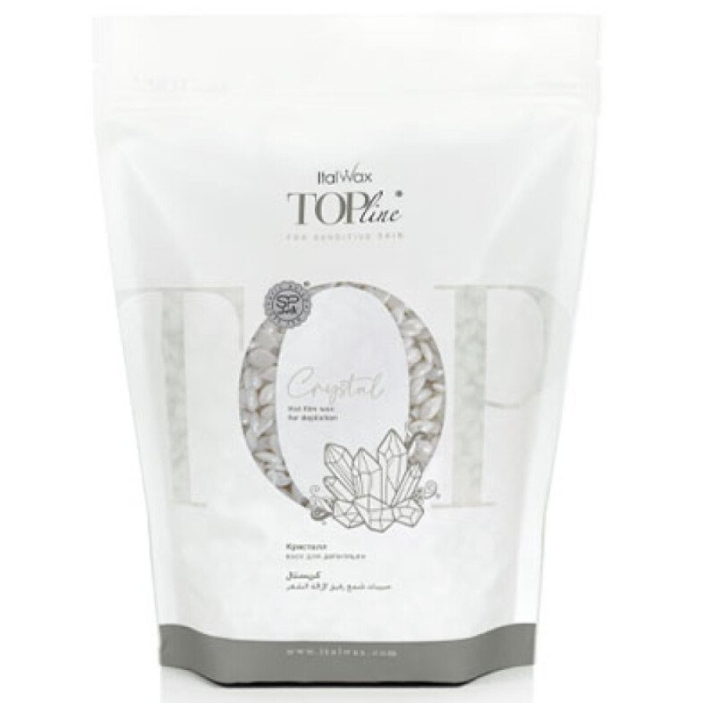 ItalWax Top Formula CRYSTAL - Cietais vasks granulās jutīgai ādai, 750gr.