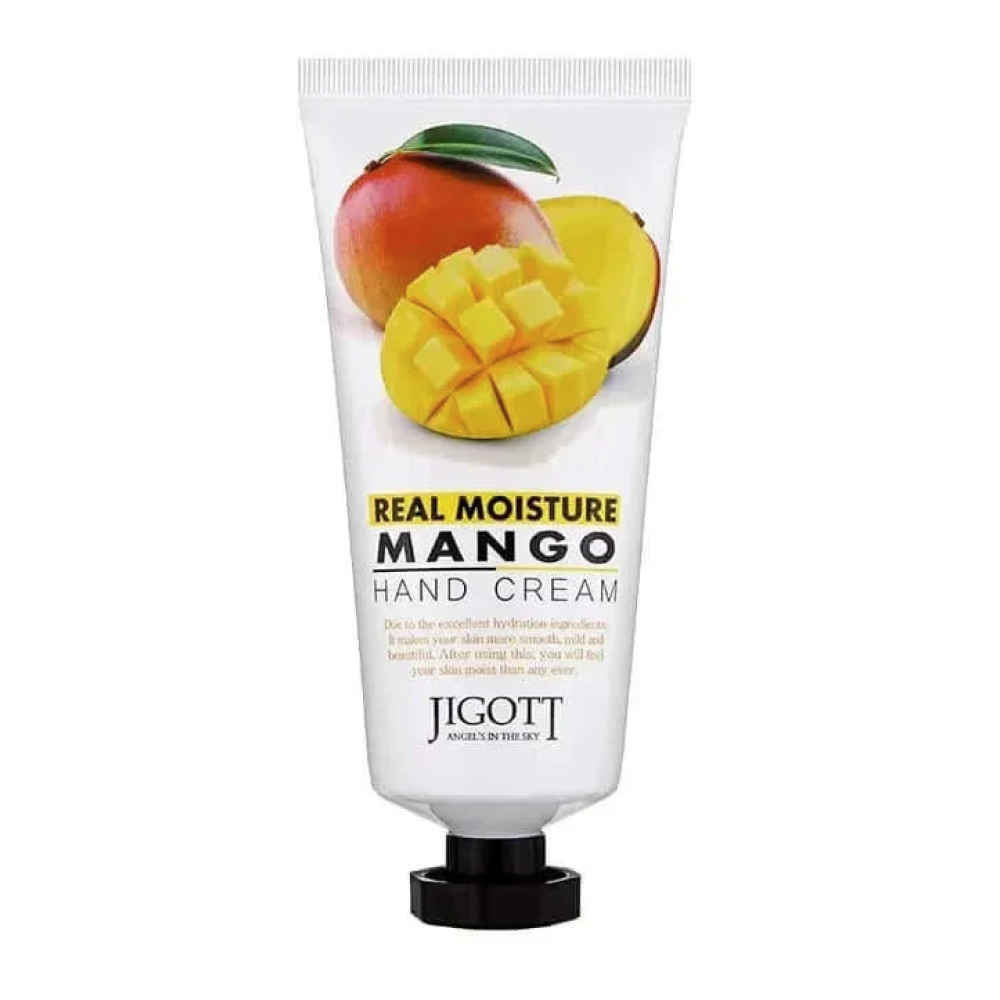 JIGOTT Real Moisture Mango Hand cream - Intensīvi mitrinošs roku krēms ar mango ekstraktu, 100ml (280795)