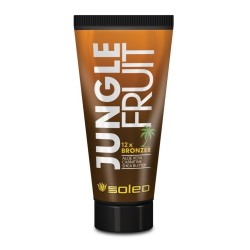 SOLEO Jungle Fruit - Solārija krēms ar bronzeriem, 150ml