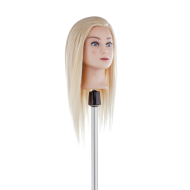Manekena galva Helga, blonde - ar naturāliem matiem, 50cm