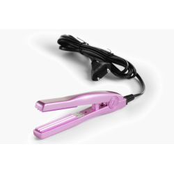 Matu gofrētājs Mini Volume Iron, rozā