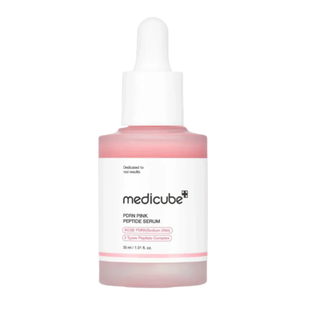 MEDICUBE PDRN Pink Peptide Serum - Liftinga serums ar PDRN un peptīdiem, 30ml (108053)
