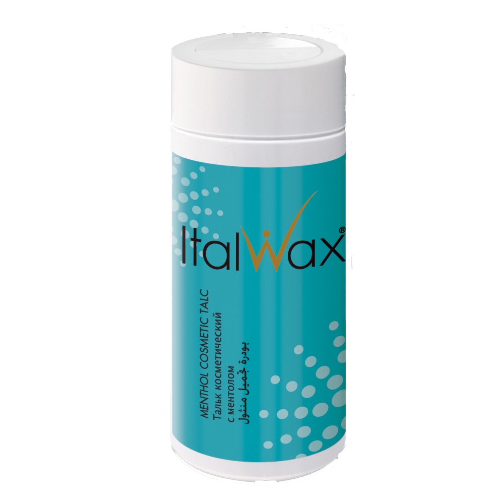 ItalWax Menthol Cosmetic Talc - Kosmētiskais talks ar mentola aromātu, 50g.