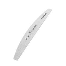 Nagu vīlīte OCHO NAILS Half Moon File SLIM 180/240