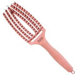 Olivia Garden Finger Brush Medium PEACH BLOOM