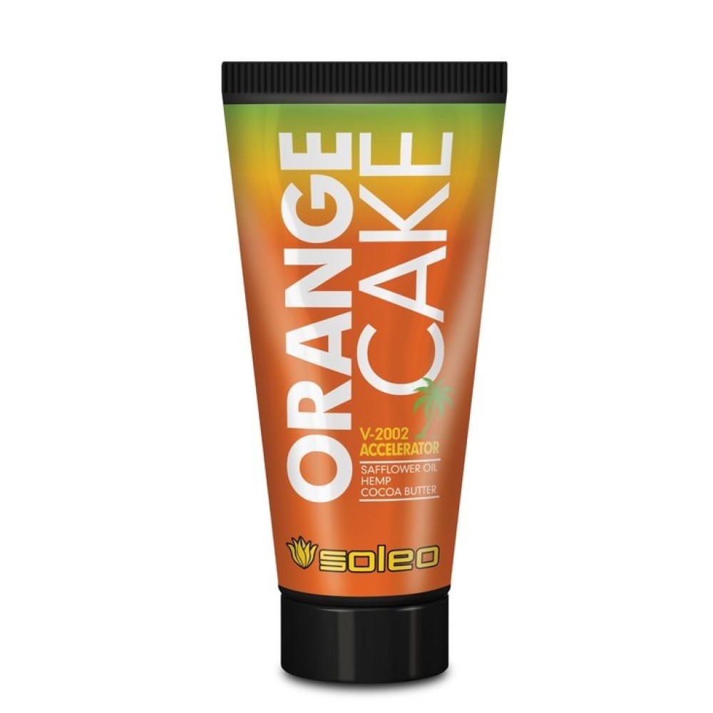 SOLEO Orange Cake - Solārija krēms bez bronzeriem, 150ml