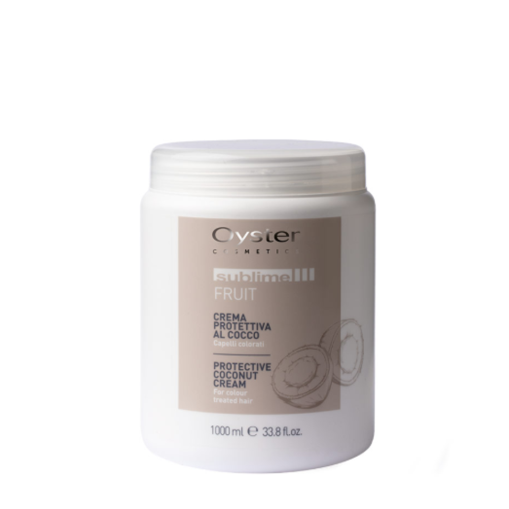 Oyster FRUIT SUBLIME COCCO Mask - Maska-krēms matu krāsas aizsargājošs, 1000ml