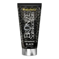 SOLEO Bronze Satisfaction BLACK Bronzer - Крем для солярия с бронзерами и коллагеном, 150мл