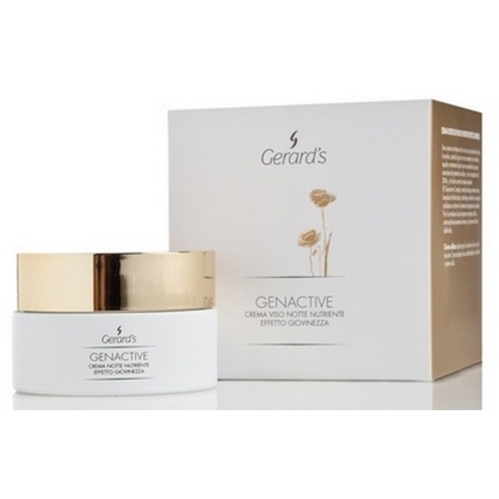 GERARD'S GENACTIVE Rejuvenating and nourishing Night face cream - Atjaunojošs un barojošs sejas nakts krēms, 50ml