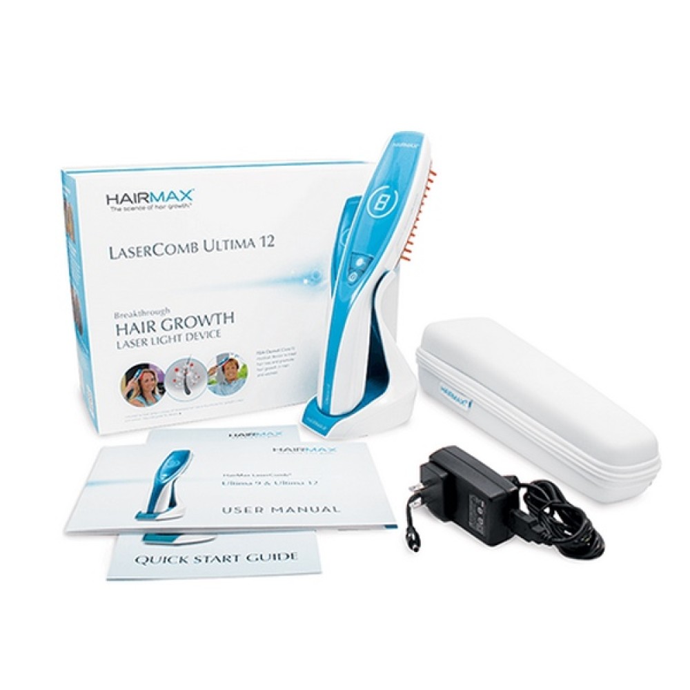 HairMax Ultima 12 Hair Growth LaserComb Lāzerķemme