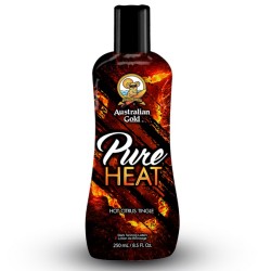 Australian Gold Pure Heat - Tumša iedeguma solārija krēms ar tingle/karsējošo efektu, 250ml