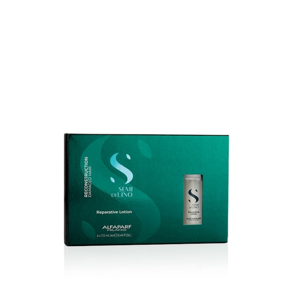 Alfaparf Semi Di Lino REPARATIVE Lotion - Matu atjaunojošs losjons, 6X13ml Alfaparf Semi Di Lino REPARATIVE Lotion - Matu atjaunojošs losjons, 6X13ml