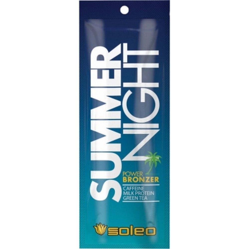 SOLEO Summer Night - Solārija krēms ar bronzeriem, 15ml