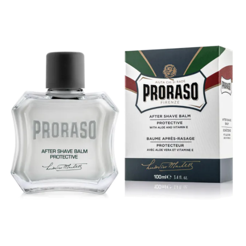 PRORASO Protective After Shave Balm with Aloe Vera - Balzāms pēc skūšanās ar alvejas ekstraktu, 100ml
