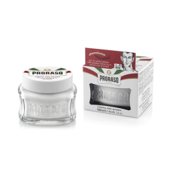 PRORASO Sensitive Pre Shave cream Green Tea - Krēms pirms skūšanās jūtīgai ādai, 100ml