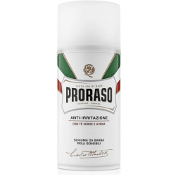 PRORASO Sensitive Shaving Foam Green Tea - Skūšanās putas ar zāļo tēju, 300ml
