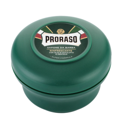 PRORASO Refreshing Shaving Soap With Eucalyptus Oil And Menthol - Skūšanās ziepes ar eikalipta eļļu un mentolu, 150ml