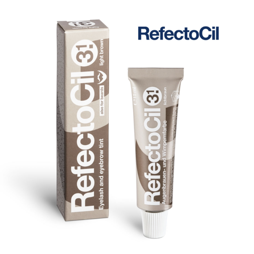 RefectoCil Nr. 3.1 - Krāsa skropstām un uzacīm GAIŠI BRŪNA (2529310)
