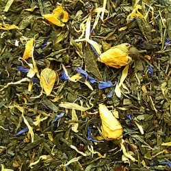 ROSE OF ORIENT green tea with mango and rose petals, 100gr.