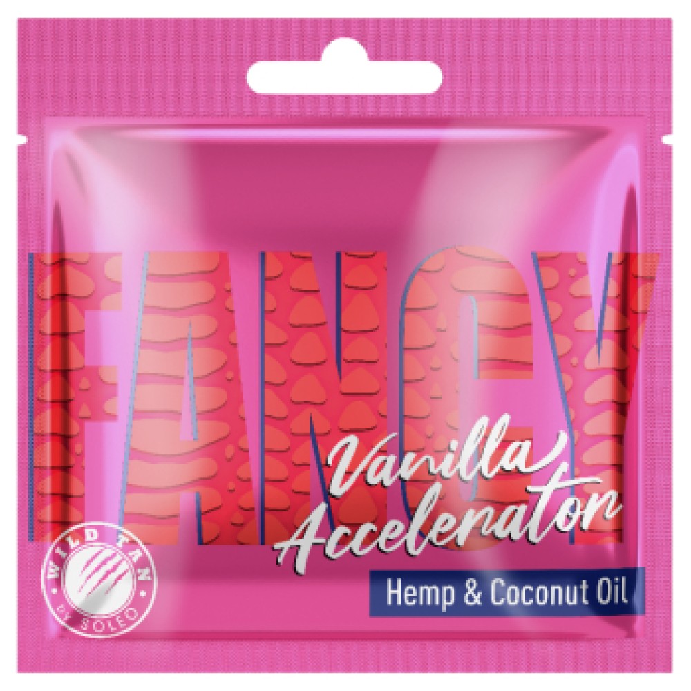 SOLEO FANCY Vanilla Accelerator - Solārija krēms bez bronzeriem, 15ml