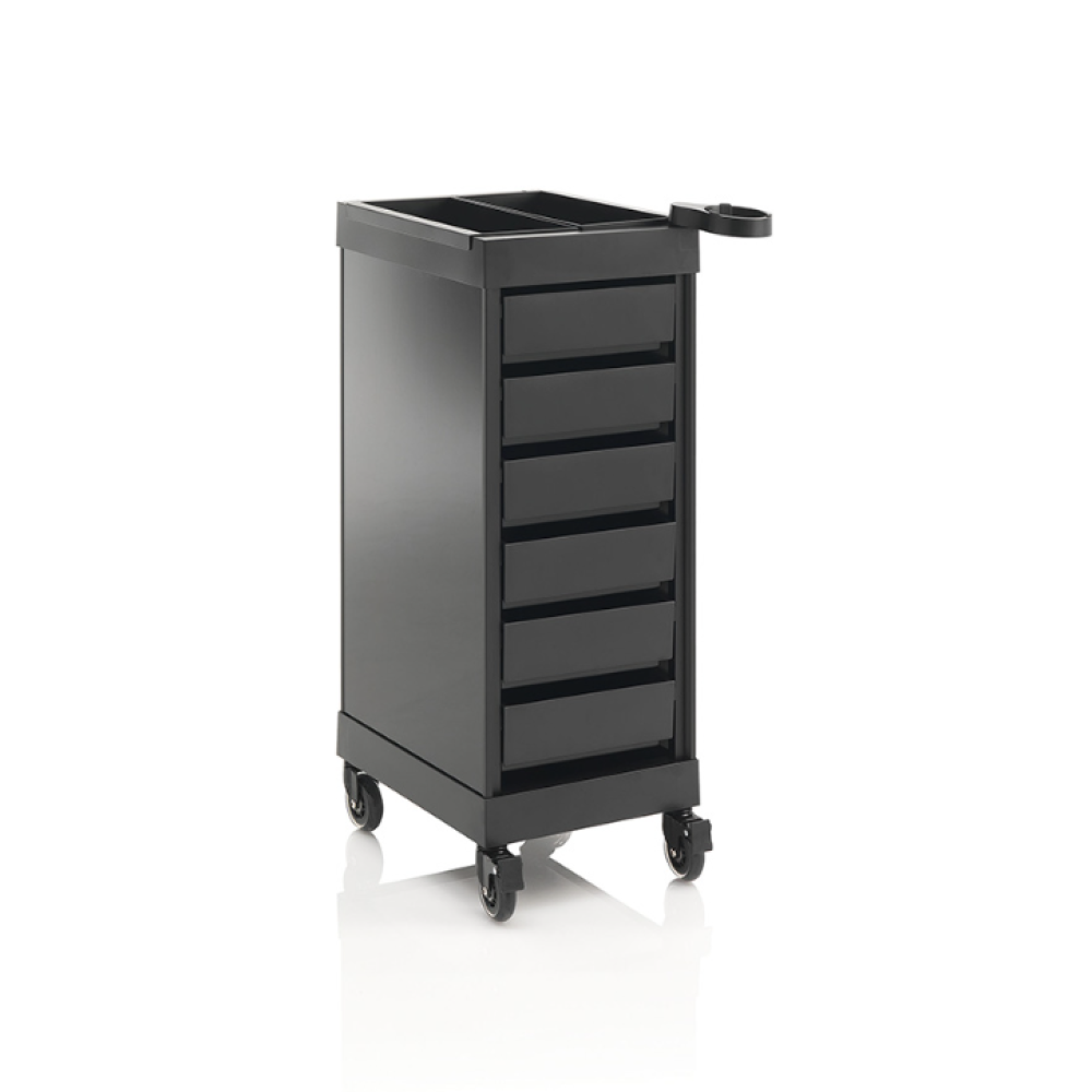 Meistara ratiņi CARRELLO SOLID PRO BLACK (375.398)